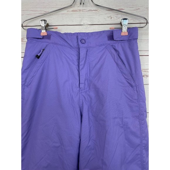 L.L. Bean Kids Snow Pants Purple 10 - Picture 2 of 11